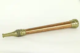 Brass & Copper Antique Fire Hose Nozzle #31317