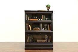Oak Antique 3 Stack Lawyer Bookcase, Signed Macey #32111