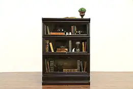 Oak Antique 3 Stack Lawyer Bookcase, Signed Macey #32111