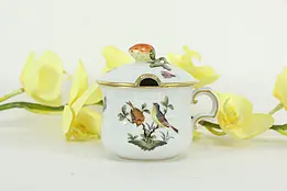 Herend Rothschild Covered Cup with a Strawberry on the Top #33661