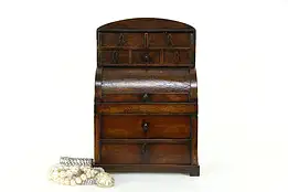 Jewelry Chest in the form of a Vintage Miniature Roll Top Desk #34189