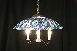 Stained Glass Vintage Ceiling light Fixture #34418