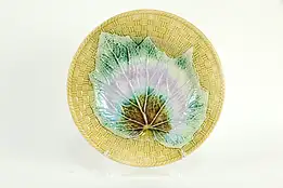 Majolica Vintage Hand Painted 8" Plate, Chip #35283