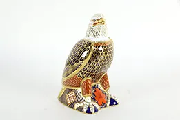 Traditional Imari Royal Crown Derby Eagle Sculpture 7" #35981