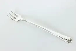 Sterling Silver Heirloom Damask Rose Lemon Fork 5.5" #37192