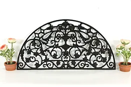 Victorian Design 29" Vintage Iron Arched Grill #37484
