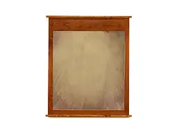 Farmhouse Solid Cherry Vintage Mirror, Yutzy Amish #38992