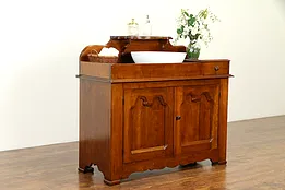 Cherry Antique Dry Sink, Vessel Sink Vanity, Changing Table #31647