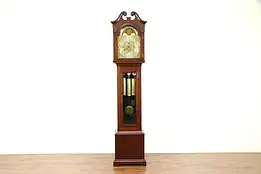 Mahogany Antique Grandfather Tall Case Clock, Westminster Chime #30937