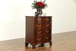 Traditional Vintage Mahogany Small Chest or Nightstand  #31276