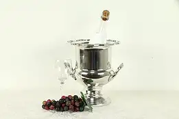 Silverplate Vintage Champagne Bucket or Wine Cooler, Leonard #31308