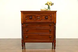 Empire Antique 1830 Cherry Chest or Dresser, Ohio #32209