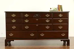 Traditional Cherry Vintage Chest or Wide Dresser, Harden #32841