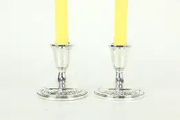 Pair of Towle Sterling Silver Vintage Candlesticks #33494