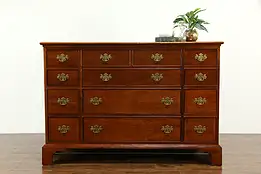 Traditional Cherry Chest, Dropfront Butler Desk, Baker Milling Road #34686