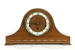 Art Deco German Vintage Mantel Clock, Westminster Chime, Welby  #35378
