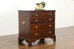 Kittinger Williamsburg Collection Vintage Mahogany Bachelor Chest #35849