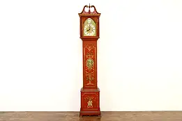 Hand Painted French Vintage Grandfather or Tall Case Clock, Westminster #36141