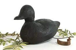 Carved Folk Art Farmhouse Antique Duck Decoy Sculpture #38082