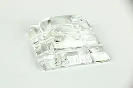 Faceted Blown & Cut Crystal Paperweight