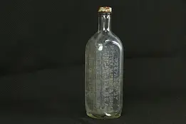 Dr. Fahrney Chicago Antique Tonic Quack Medicine Bottle  #33793