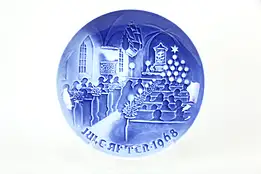 Bing and Grondahl Christmas Plate, Christmas in Church, 1968 #35974