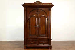 Traditional 93" Armoire, Wardrobe or Closet, Low Country by Hickory White #37620