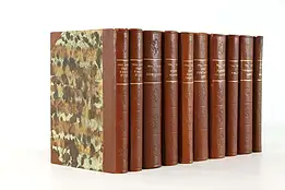 Set of 10 Leatherbound Gold Tooled Vintage Books, Hall Caine #37027