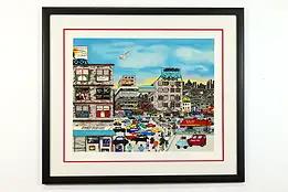 Urban Race Vintage Original Serigraph Picture 61/295, Signed Pergola 50" #39618