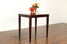 Midcentury Modern Vintage Walnut, Breakfast, Lamp or Side Table, Desk #38492