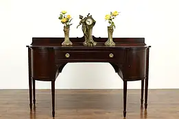 Hepplewhite Antique Mahogany Sideboard, Server, Bar or Buffet #35226