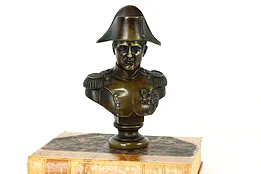 Napoleon Sculpture Bust Antique French Bronze Statue #41398