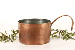 Farmhouse Antique Copper Dovetailed Sauce Pan, Pot or Kettle #41553