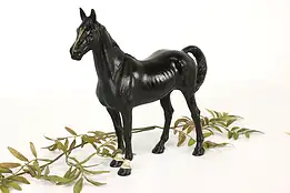 Farmhouse Antique Cast Iron Horse Statue or Door Stop #42352