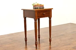 Farmhouse Vintage Cherry Handmade Nightstand, End or Lamp Table #42395