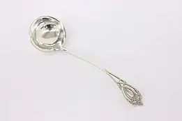 Sterling Silver Antique Sauce Ladle, Monogram #42834