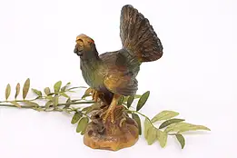 Swiss Hand Carved Turkey Alpine Sculpture, Schneider Bolina for Anri #40961