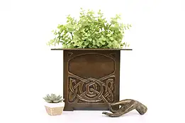 Arts & Crafts Antique Copper Planter, Kindling Box Attributed to Gilmour #42742