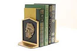 Pair of Robert F. Kennedy Vintage Bronze Bookends #43125