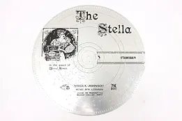 Stella Music Box 14" Christmas Disk "O'Tannenbaum" Oh Christmas Tree #43186