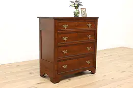 Antique Antique 1840s Empire to Victorian Mahogany  Dresser or Chest #37814