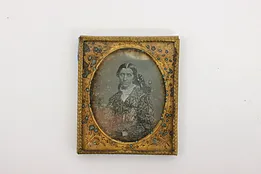 Victorian Antique 1840s Daguerreotype Photograph Portrait #43322