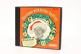 Set of 4 Records Christmas with Arthur Godfrey Christmas Songs, Columbia #43455