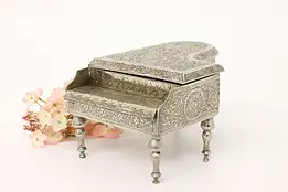 Swiss Antique Miniature Piano Music & Jewelry Box, Thorens #43597