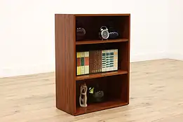 Midcentury Modern Vintage Danish Rosewood 2 Shelf Bookcase  #43877