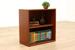 Midcentury Modern Vintage Danish Rosewood Bookcase with Shelf #43403