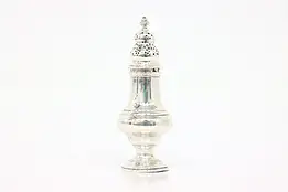 Victorian Antique Sterling Silver Salt Pepper Cinnamon Shaker, C & Co. #44005