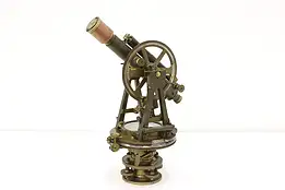 Transit or Theodolite, Antique Brass Surveyor Instrument, Lilley, London #43787