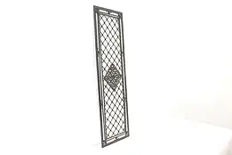 Renaissance Antique Architectural Salvage Wrought Iron Grate or Panel #44196