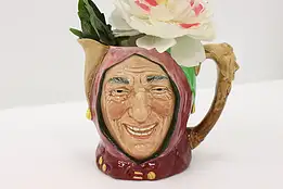 English Vintage Touchstone Joker Hand Painted Character Jug Royal Doulton #44397